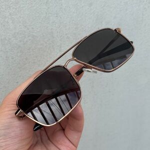MVMT Black and Gold Sunglasses